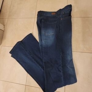 Enjeans Denim & Co Blue Flared Jeans